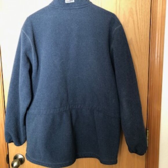 Eddie Bauer Women's Polartec Fleece Full Zip Adjustable Waist Zip Pockets Large - Picture 7 of 12